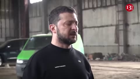 Zelnski visited to Bakhmut