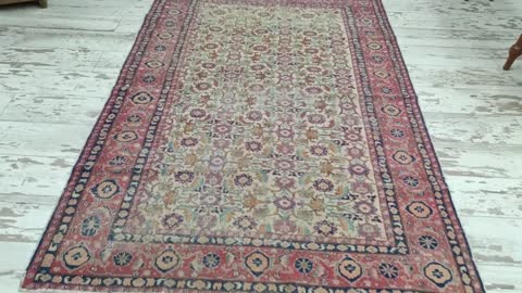 oushak area rug, oriental turkish rug