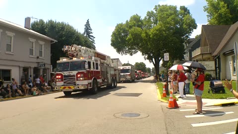 West Milton July 4th Parade 2023 Cycles and Firetrucks