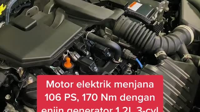 Kali pertama #Perodua ada model #hybrid wei!