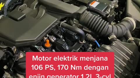 Kali pertama #Perodua ada model #hybrid wei!