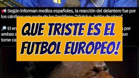 Que triste es el Futbol Europeo !