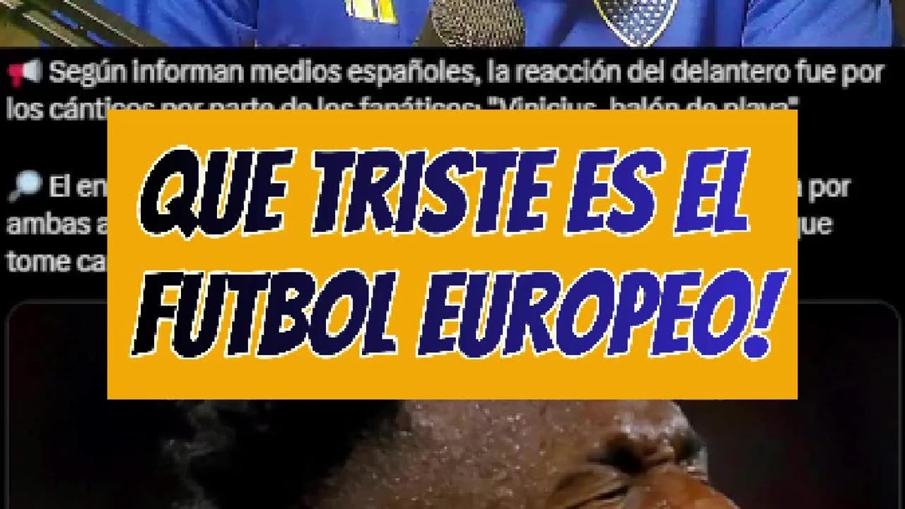 Que triste es el Futbol Europeo !