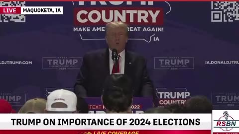 Trump imitates Biden taking questions 🤣