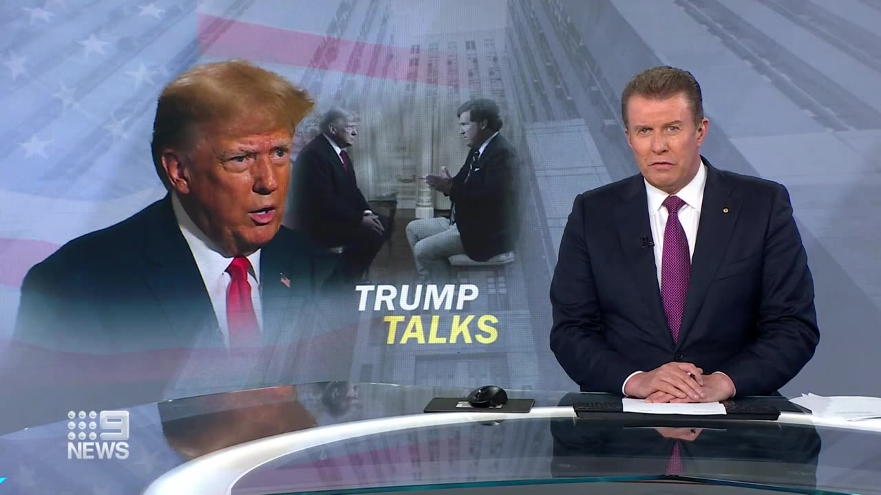 Former US President Donald Trump Gives First Interview