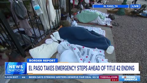 This morning, federal officials distributed brochures to immigrants at Sacred Heart Church