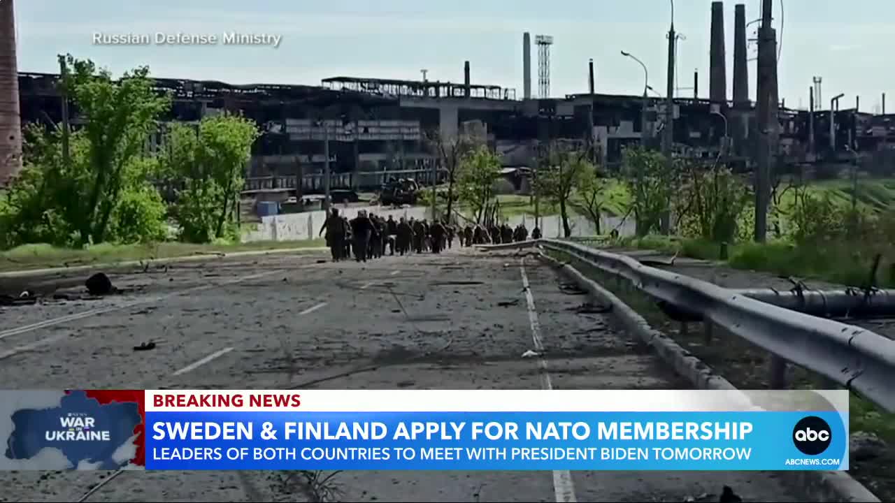 Ukraine soldiers lay down arms at Mariupol steel plant l GMA