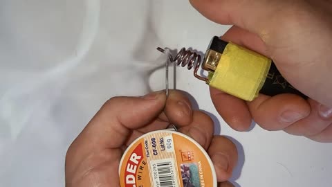 SOLDERING IRON FROM A REGULAR LIGHTER