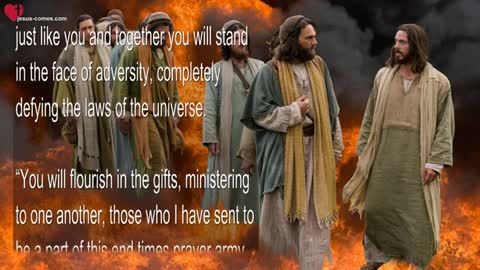 You will walk through the Fire without being scorched ❤️ Love Letter from Jesus Christ