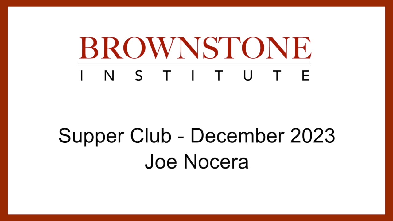 Brownstone Supper Club - December 2023 - Joe Nocera