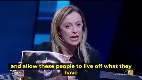 Giorgia Meloni - Don't bring Africans to Europe! Free Africa from those who are exploiting it!