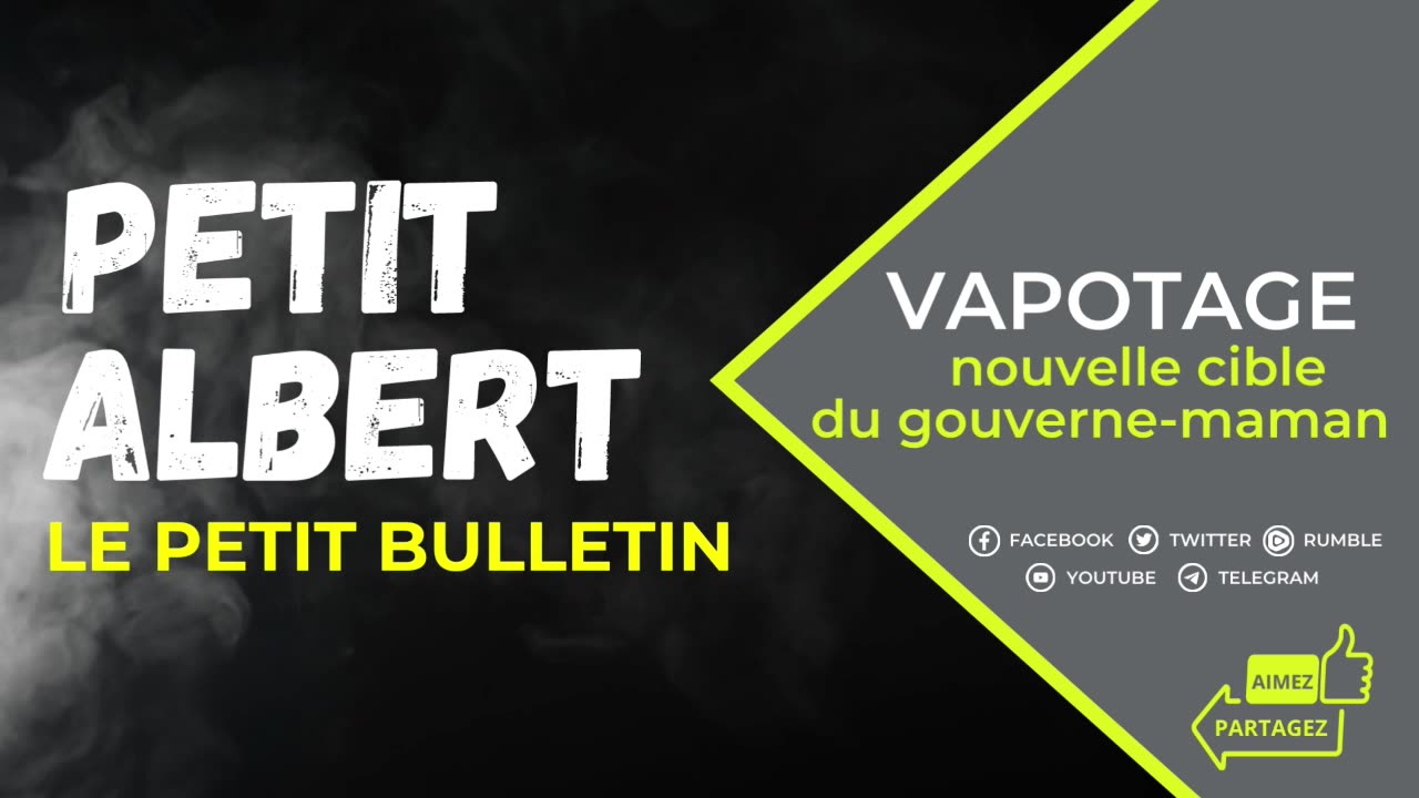 Le Petit Bulletin - La guerre au vapotage