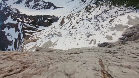 [Drone Freestyle] Mountain Landscape With Snow