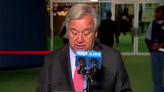 'Corn and hope' -UN's Guterres hails passage of Ukraine ship