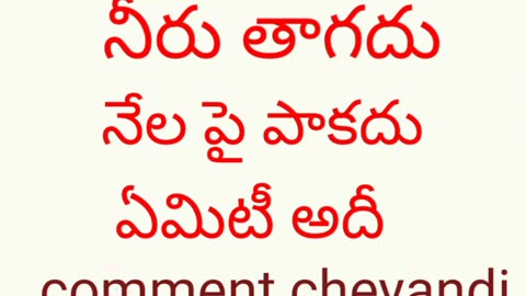 Funny quiz questions telugu