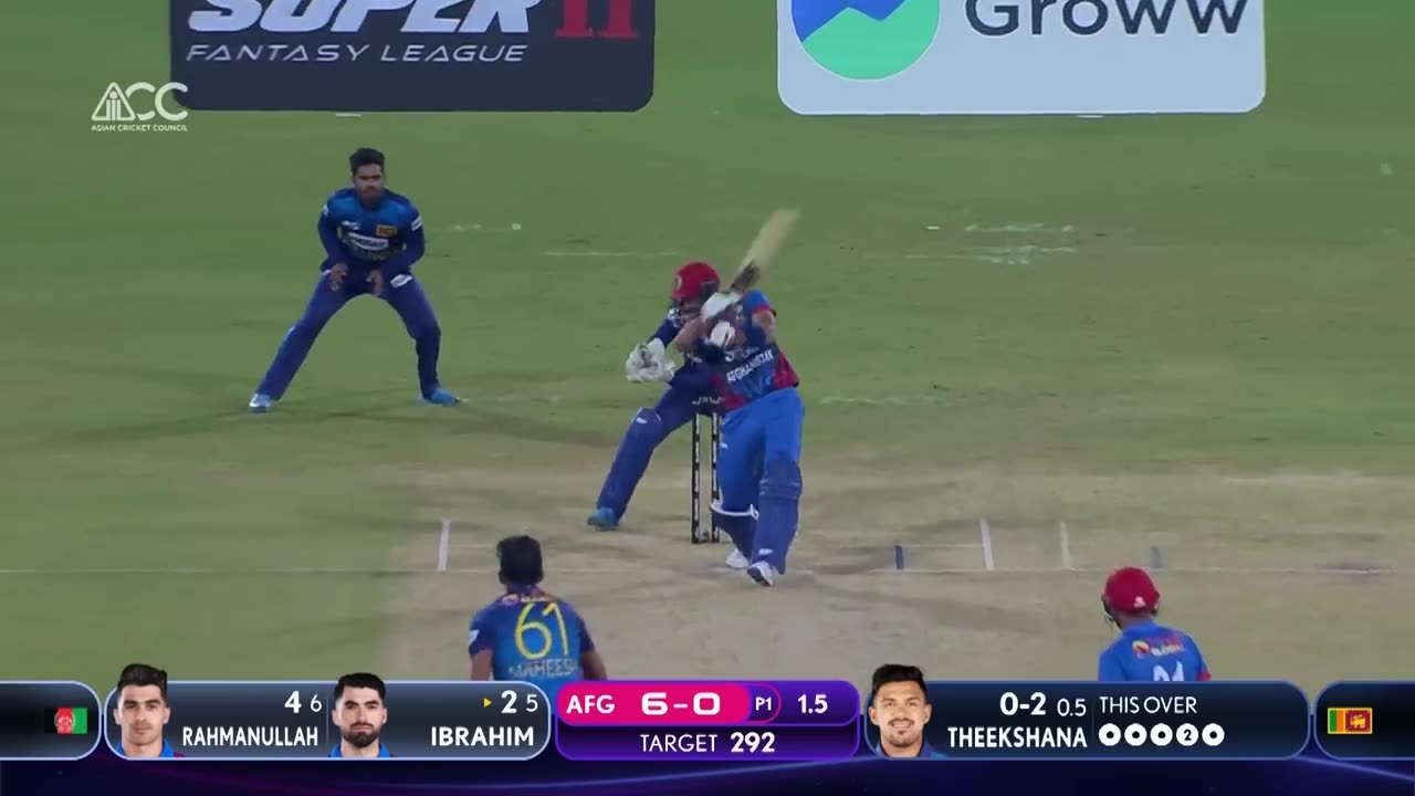 Super11 Asia Cup 2023 | Match 6 | Afghanistan vs Sri Lanka