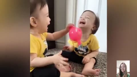 Try Not to Laugh_ Funniest Baby's Twins