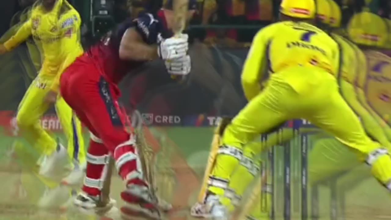 RCB vs CSK Maxwell Big Hitting sixes