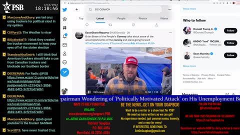 2022-03-13 18:00 EDT - The Campaign Show: with Patrick Howley