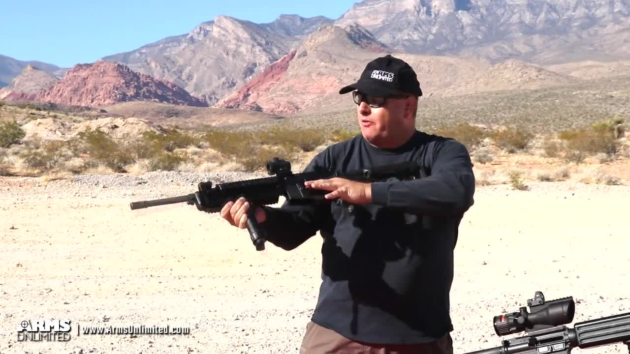 Shooting Full Auto Colt IAR vs LMG