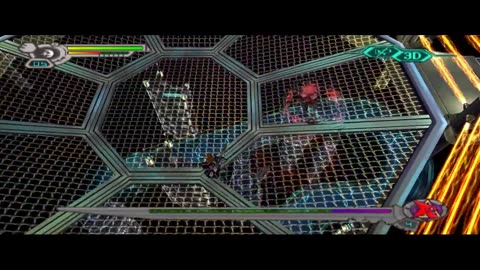 Megaman X7 - Central Circuit / RIDE BOARSKI [100%] No Damage