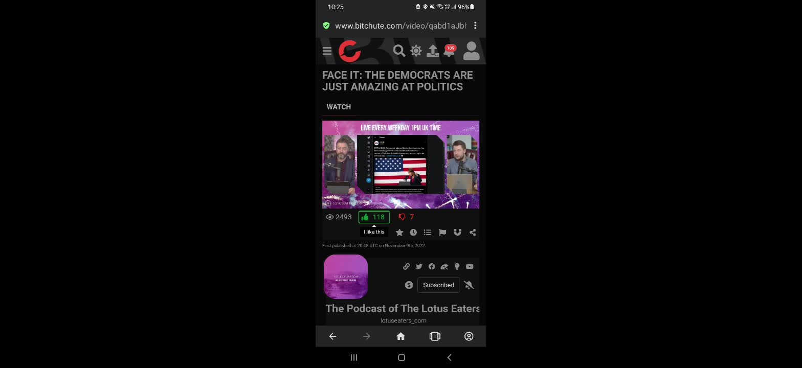 DID YOU KNOW? {"DEMOCRACY WINS"}