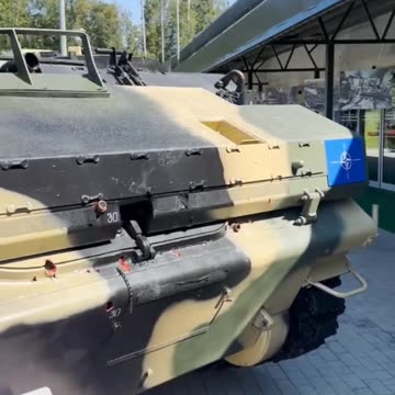 What's inside a captured armoured personnel carrier US M-113