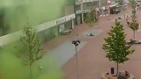 July 7 2017 Germany G20 1.0 Antifa destroys shops in Hamburg