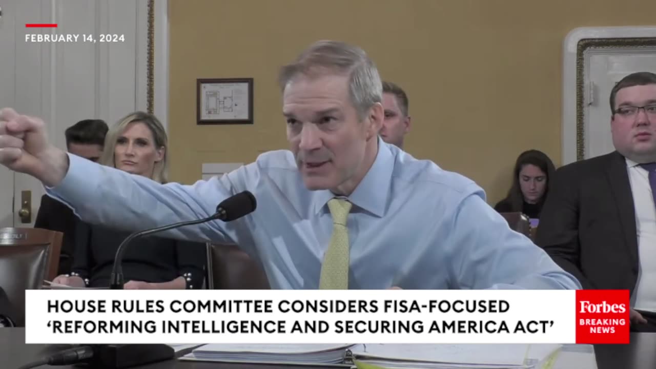 'Not How This Great Country Is Supposed To Operate': Jim Jordan Discusses Need For FISA Reform