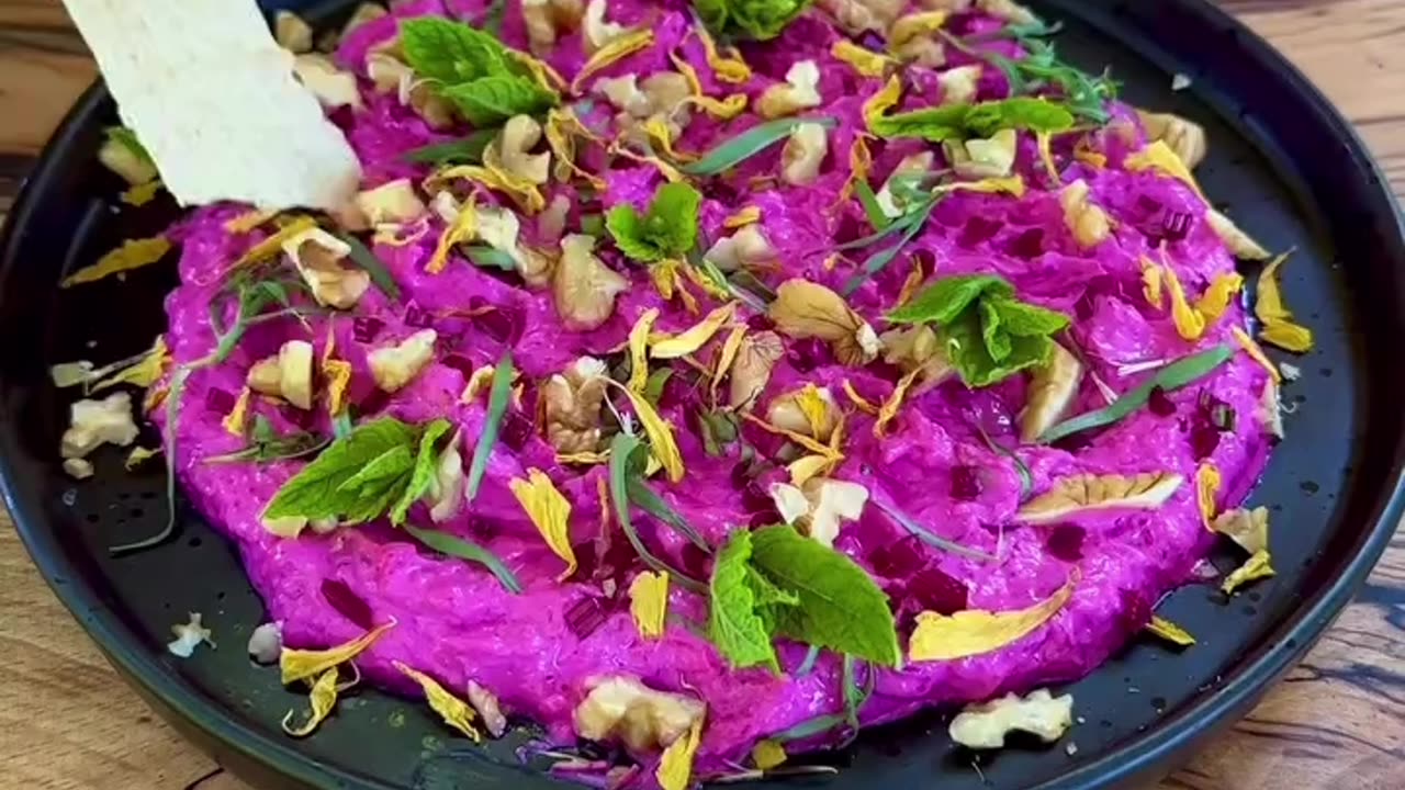 Beetroot #Yoghurt#deep
