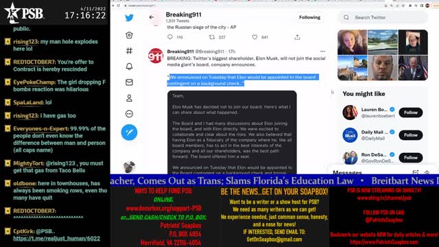 2022-04-11 17:00 EDT - Freedom Rings: with Pamphlet Anon