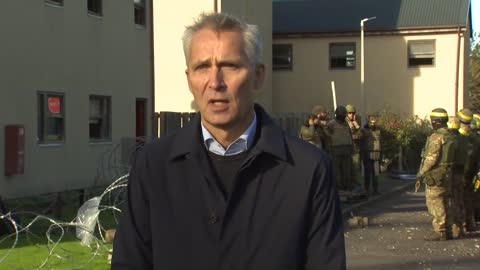 NATO Secretary General remarks at Lydd Army Camp, 09 NOV 2022