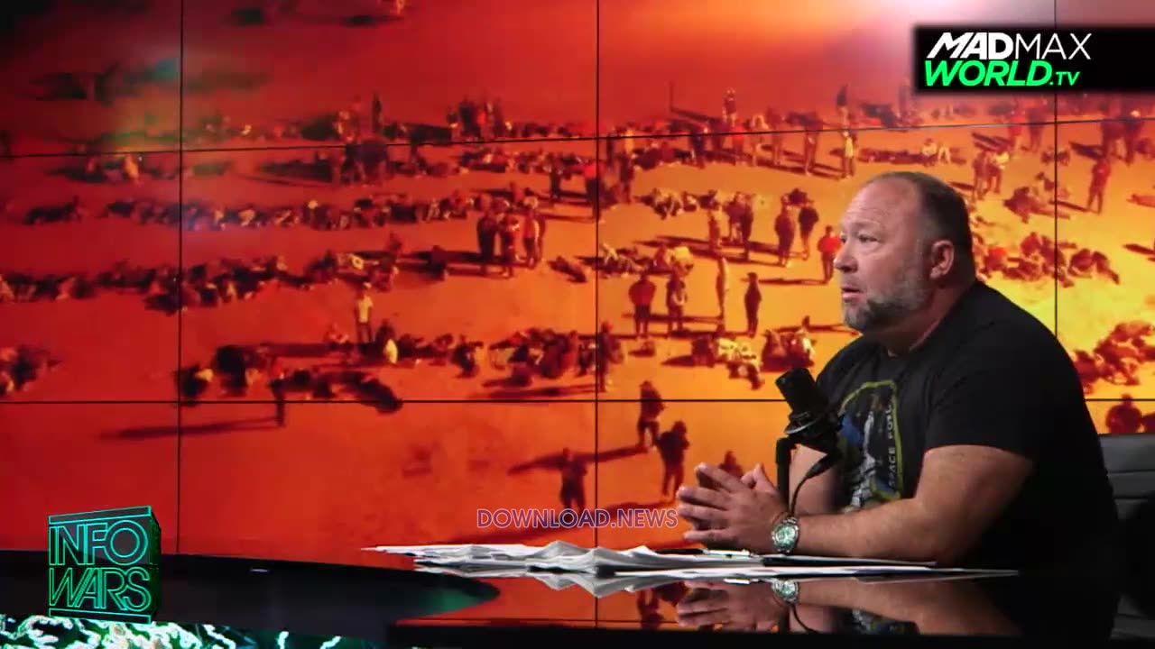 Alex Jones: Migrants Are Being Shipped Into The US & Given Free Phones, Debit Cards - 5/12/23