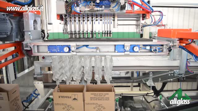 AllGlass Production line test AllenBradly PLC & SEW motion drive