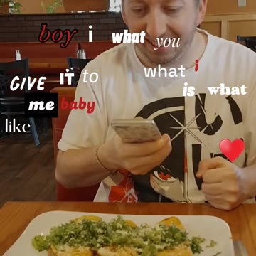 Going on a date with an influencer be like