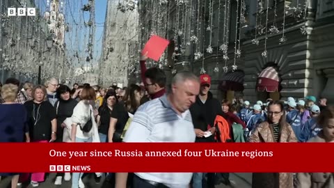 Ukrain War: One year since Russia annexted four regions Breaking News