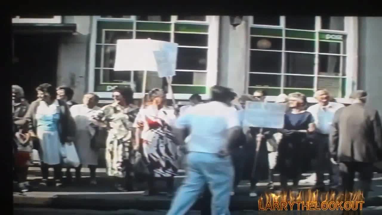 Early 90s Protest Ebrun Post Office