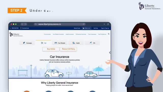 Car Insurance Renewal Online in India | Liberty General Insurance