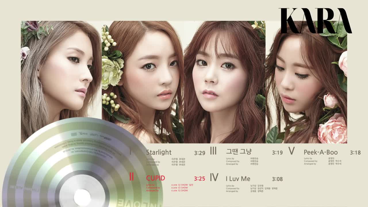 KARA(카라)- 7TH MINI ALBUM [IN LOVE] Preview