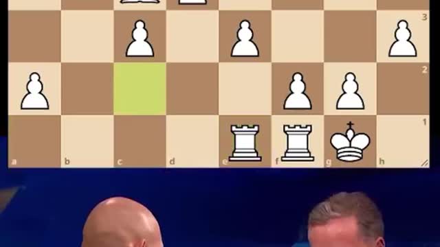 Billionaire vs peirs Morgan in a game of Chess