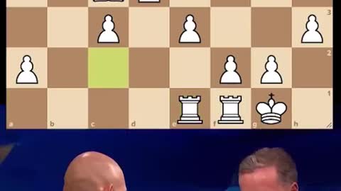 Billionaire vs peirs Morgan in a game of Chess