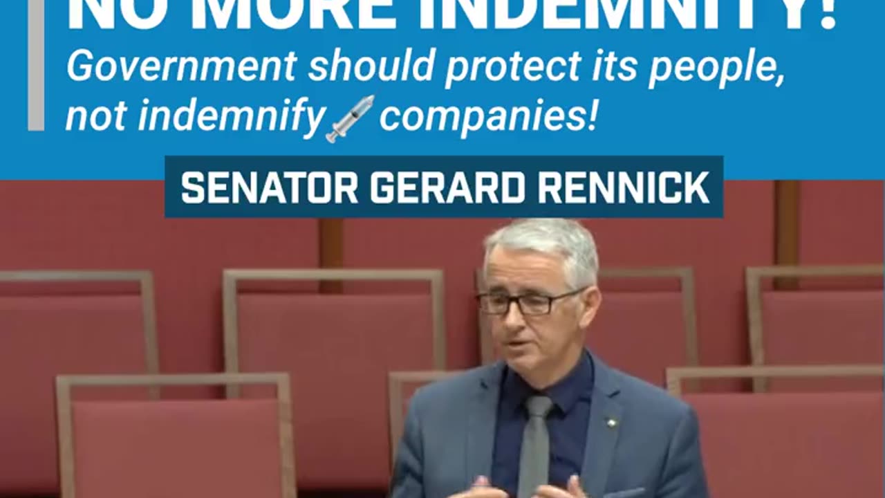 Gerard Rennick strikes back at the control of Big Pharma through hidden contracts.