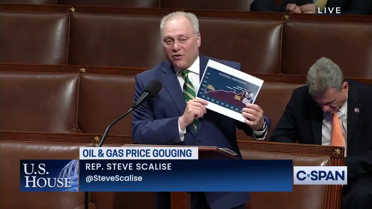 Scalise exposes Biden's role in record-high gas prices