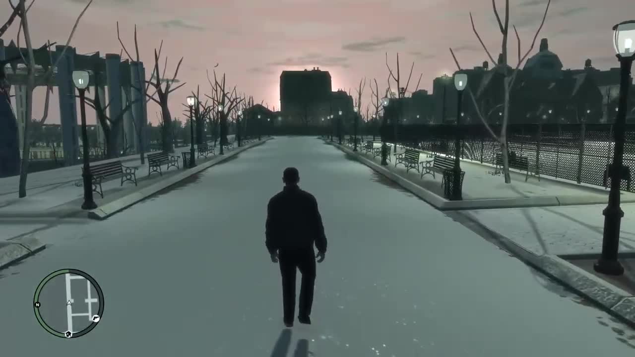 GTA IV - Beautiful Winter Park_1