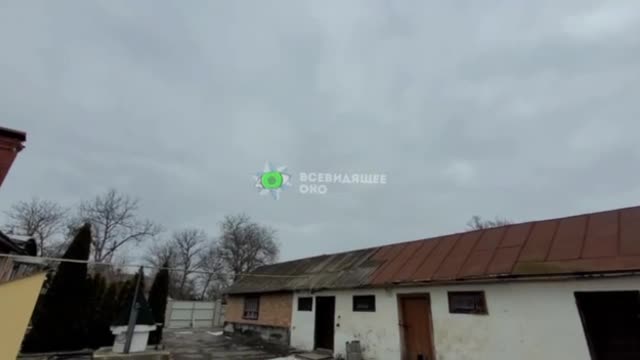 Ukraine War - Missile Flies Over