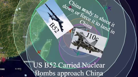 US sent 3 B-52 carrying nuclear bombs to China coast