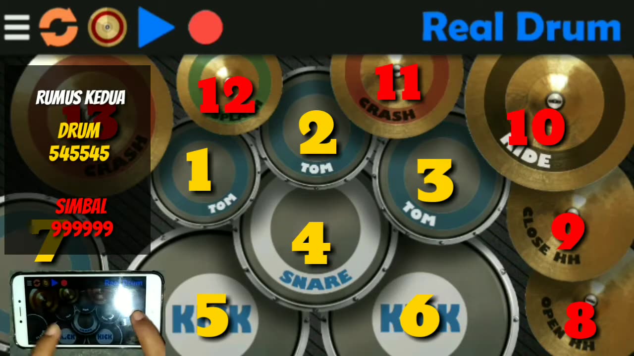 TIPS FOR PLAYING REAL DRUM GAMES FOR BEGINNERS WITH NUMBERS FORMULA