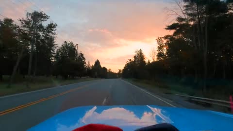 First Day of Fall 🍂 Autumn Overnight at Off Grid Riverside Cabin 🍁 Fall Foliage Adventures-8