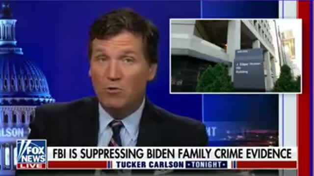 Tucker Carlson shreds alleged FBI cover up of Hunter Biden: This is unacceptable #shorts