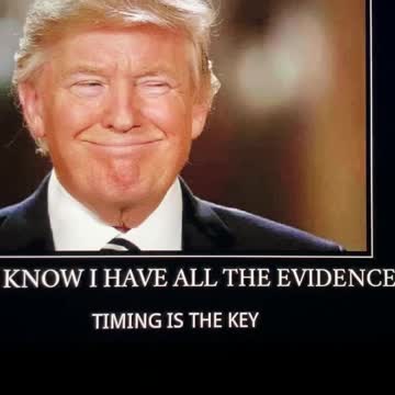 PRESIDENT TRUMP KNOW’S EVERYTHING❤️🇺🇸TIMING IS THE KEY🔐